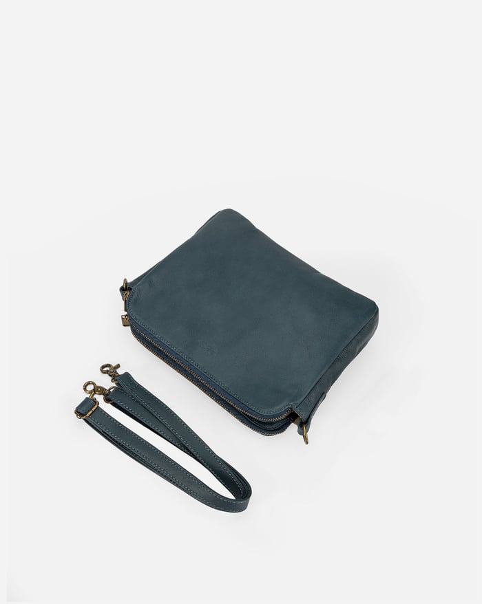 Aelira - Sleek Three Layer Crossbody Bag