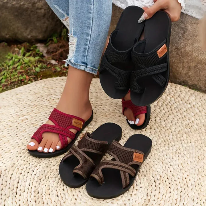 Brooklyn - Breathable Mesh Slide Sandals