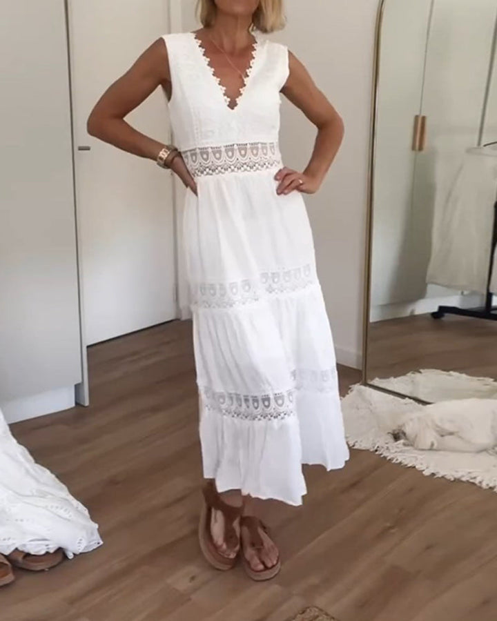Katriel - Elegant and Flowing Bohemian Dress for a Chic and Casual Look