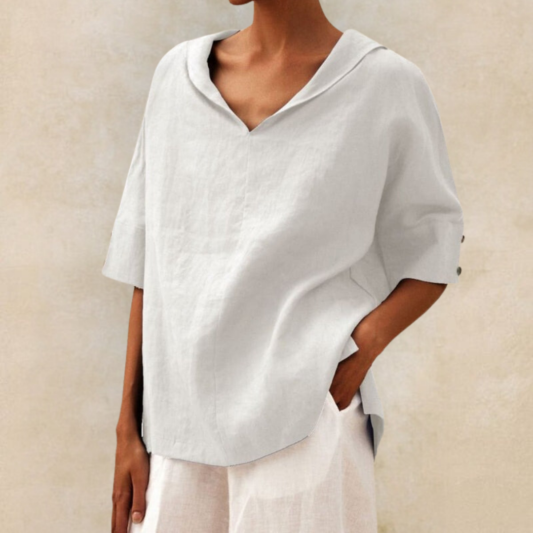 Sybella - Casual Loose-Fit Blouse