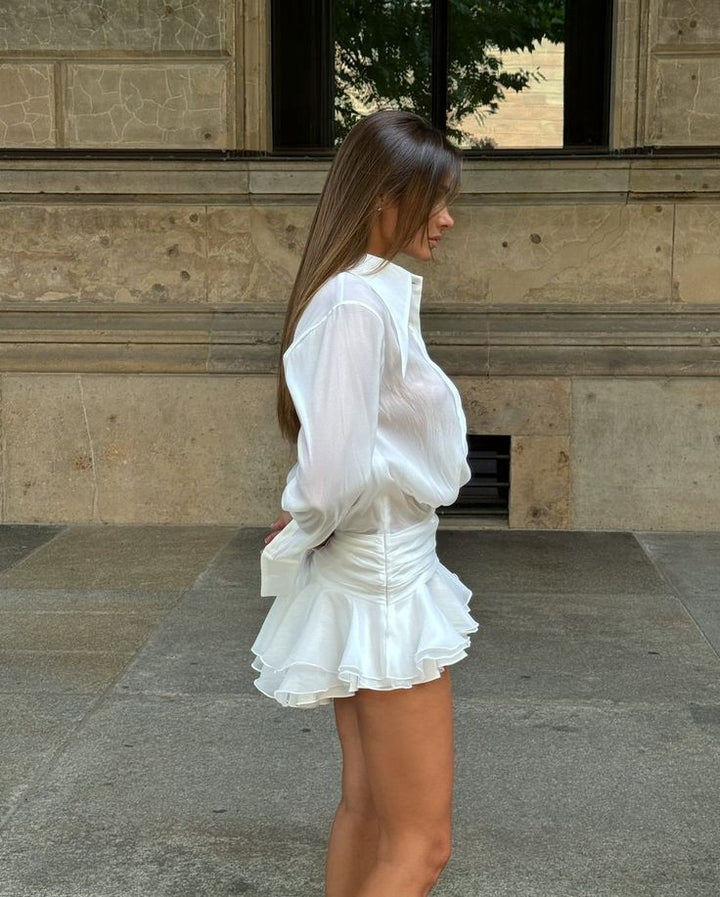 Brynlee - Pleated Mini Dress