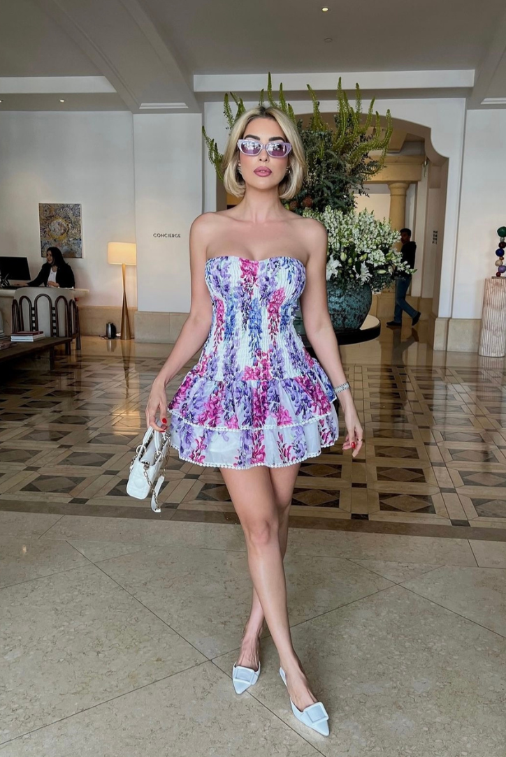 Micah - Bubblegum Mini Dress