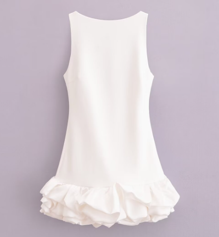 FUCHSIA | Dress Mit Bubble Hem