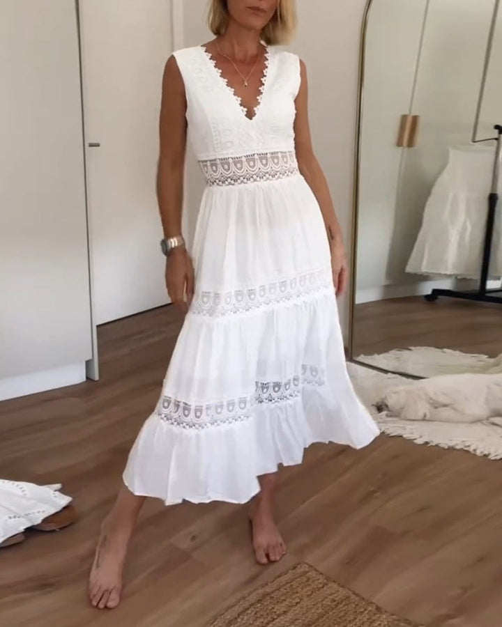 Katriel - Elegant and Flowing Bohemian Dress for a Chic and Casual Look