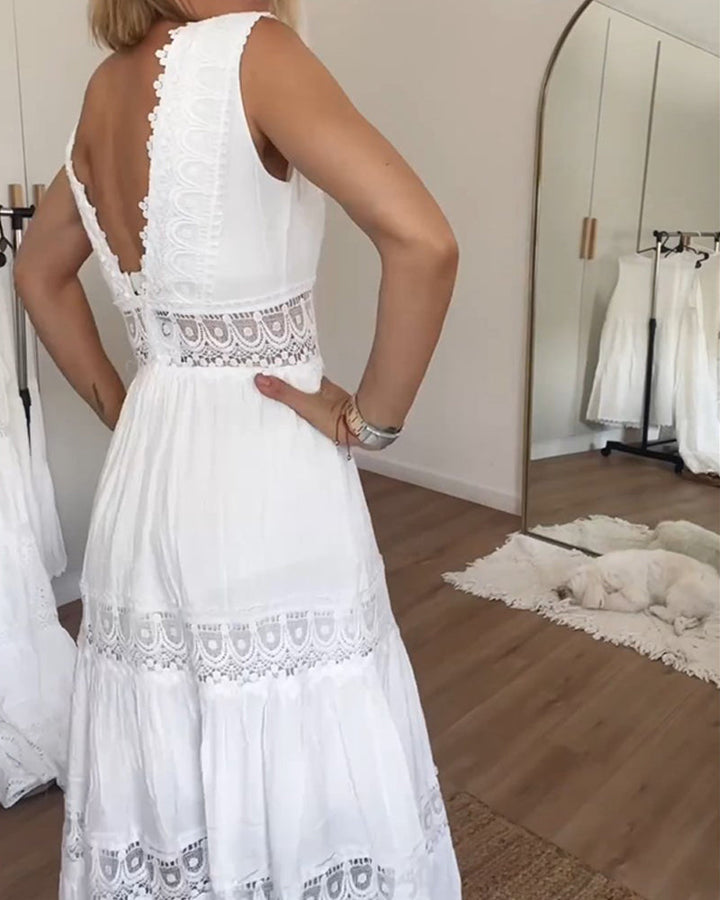 Katriel - Elegant and Flowing Bohemian Dress for a Chic and Casual Look
