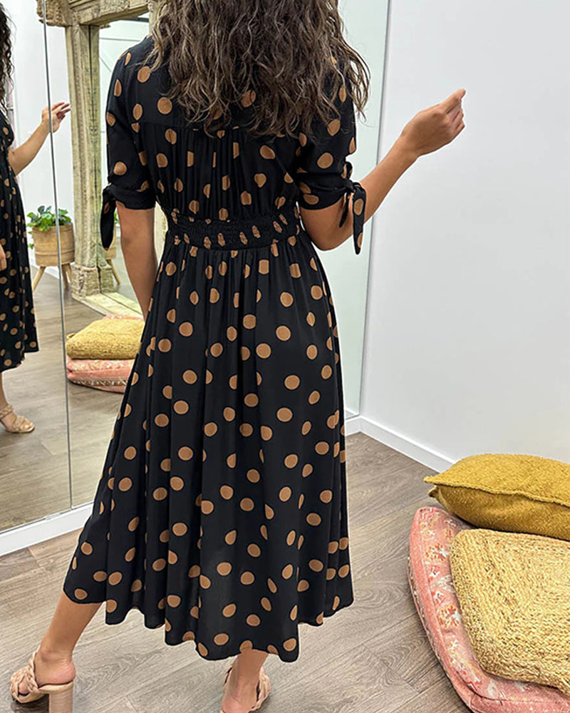 Ivrinara- Elegant Midi Dress