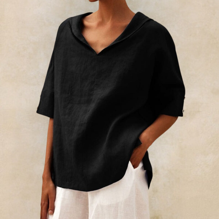 Sybella - Casual Loose-Fit Blouse
