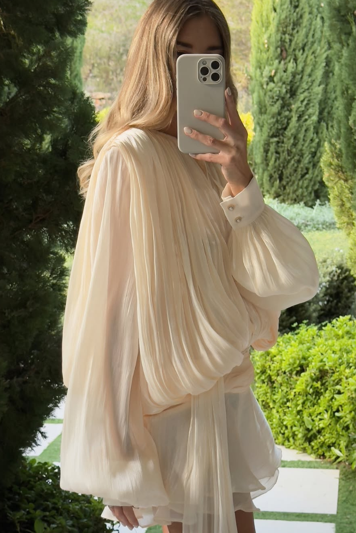 Delynora - Ruffle Mini Dress