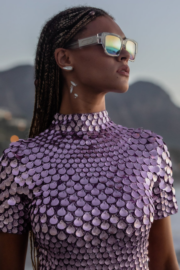Leilani | High Neck Mini Dress