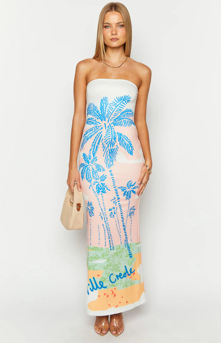 Skye - Floral maxi dress