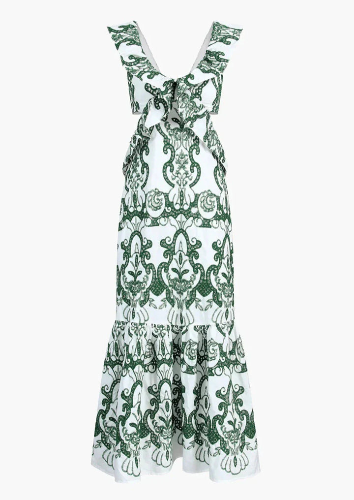Haven - Ruffled Maxi Dress