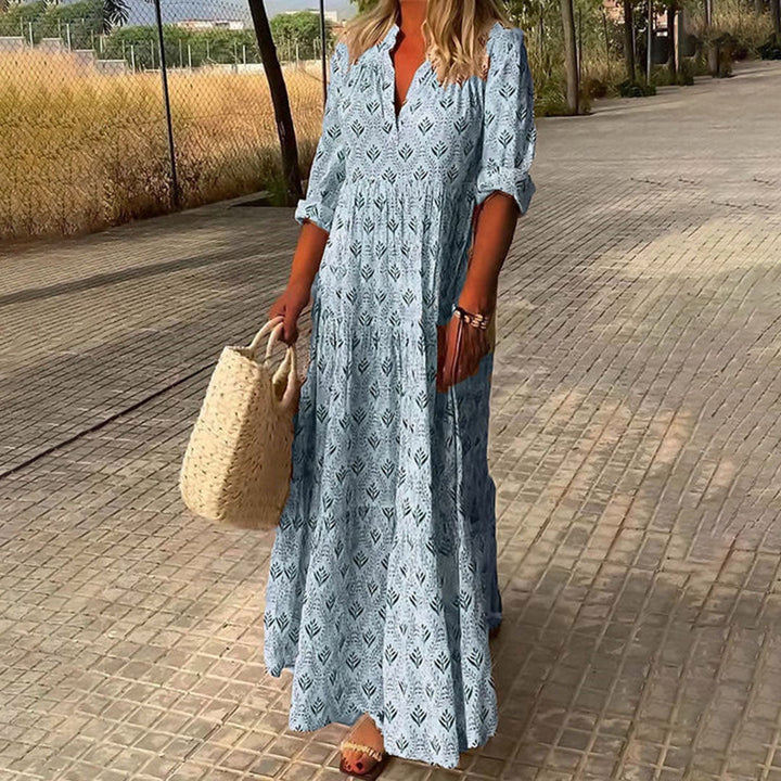 Elaren - Elegant flowing bohemian long dress