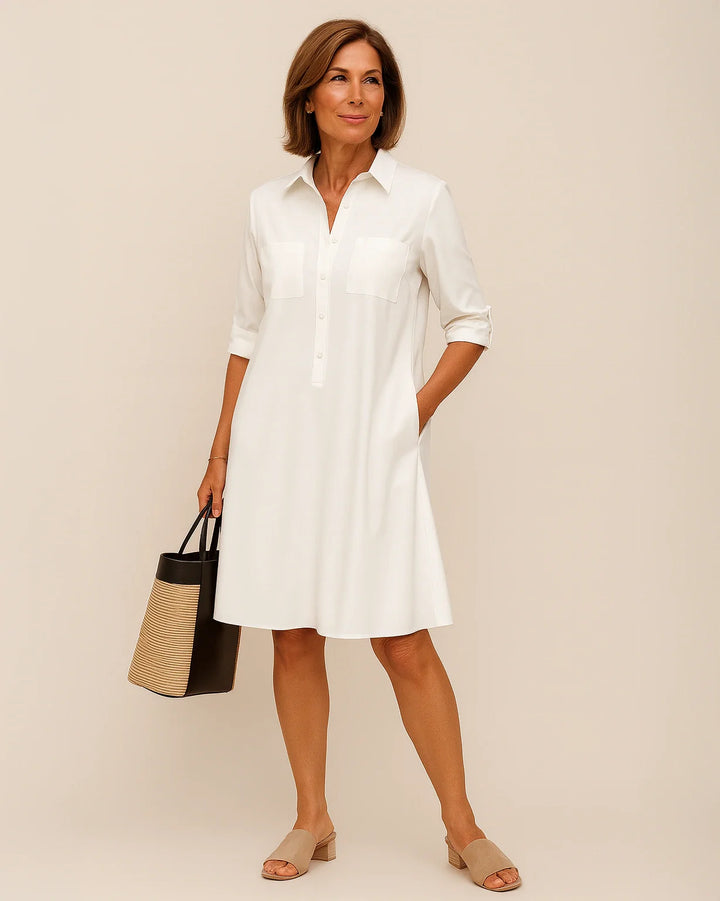 Haelisyae- Button Dress