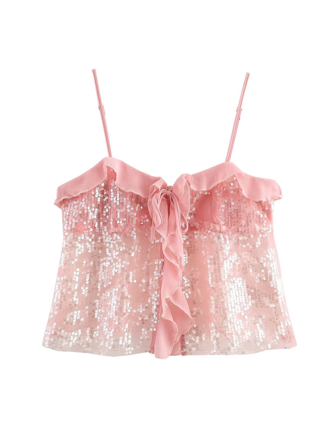 Zariah | Sequin Halter Top