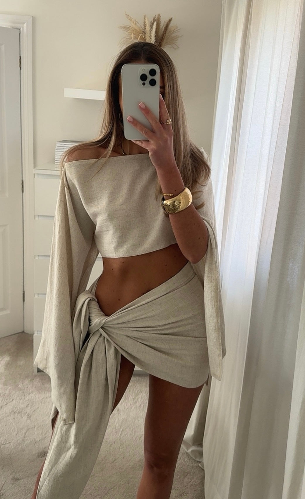 Keira | Linen Sarong Set
