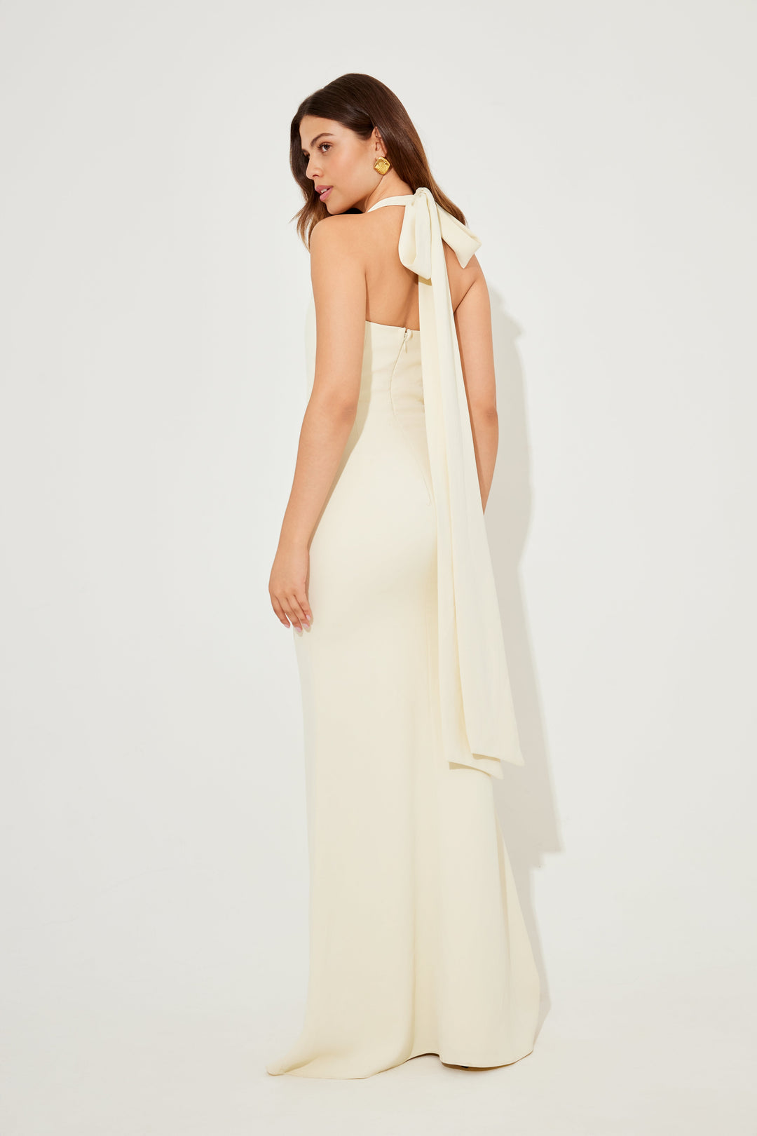 Elsie - Modern Muse Halter Dress