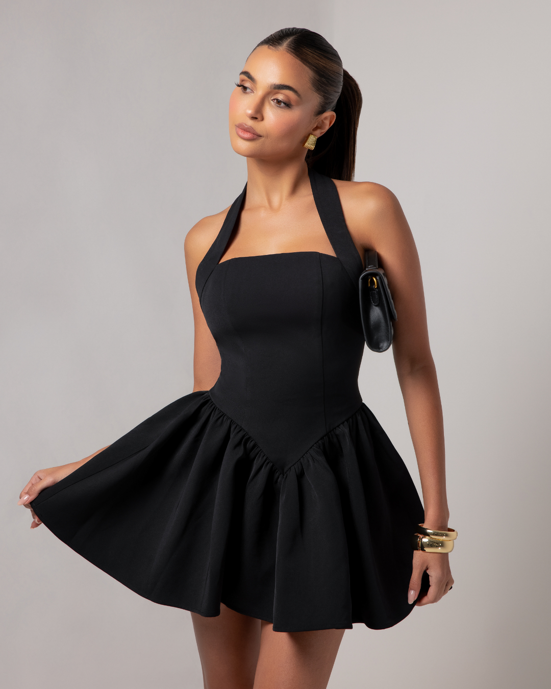 Helena - Classic Mini Dress