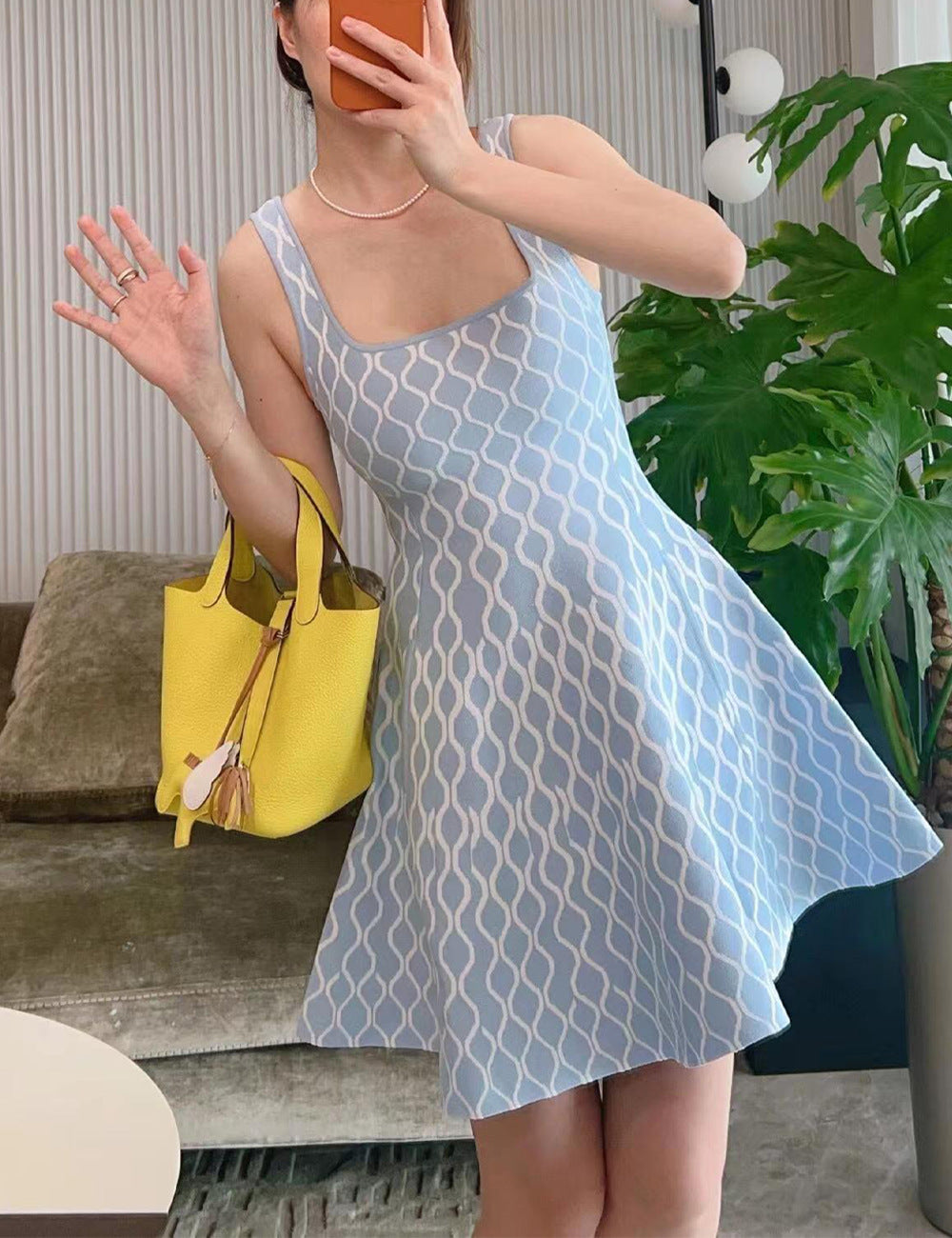 Sylarra - Knit Mini Dress