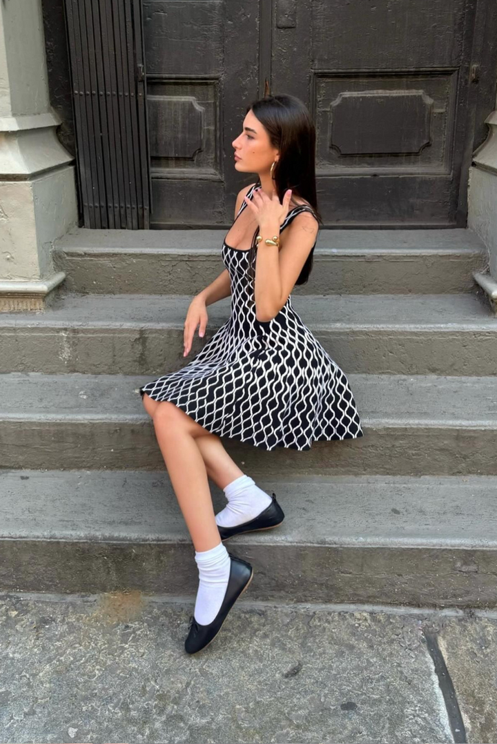 Sylarra - Knit Mini Dress