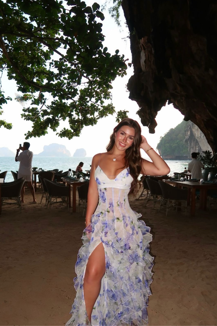 Ysoriahya - Floral maxi dress