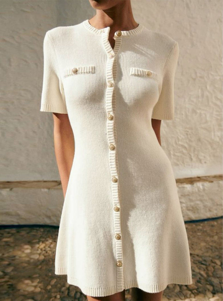 Holly - Knitted Mini Dress