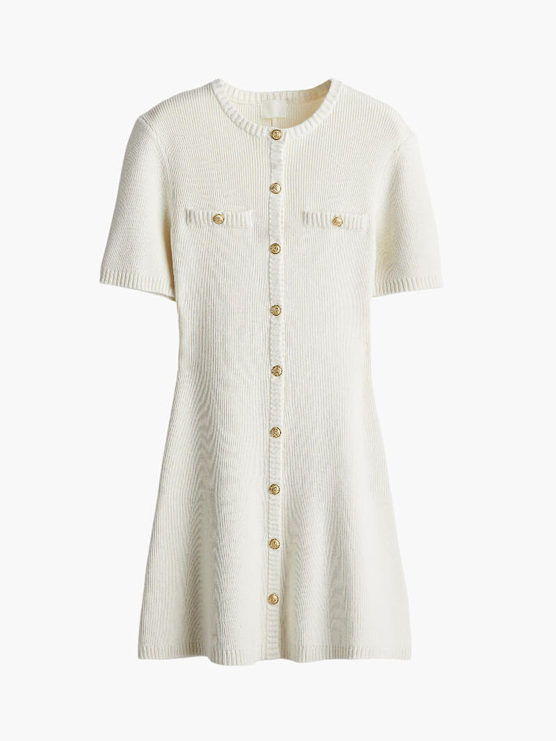 Holly - Knitted Mini Dress
