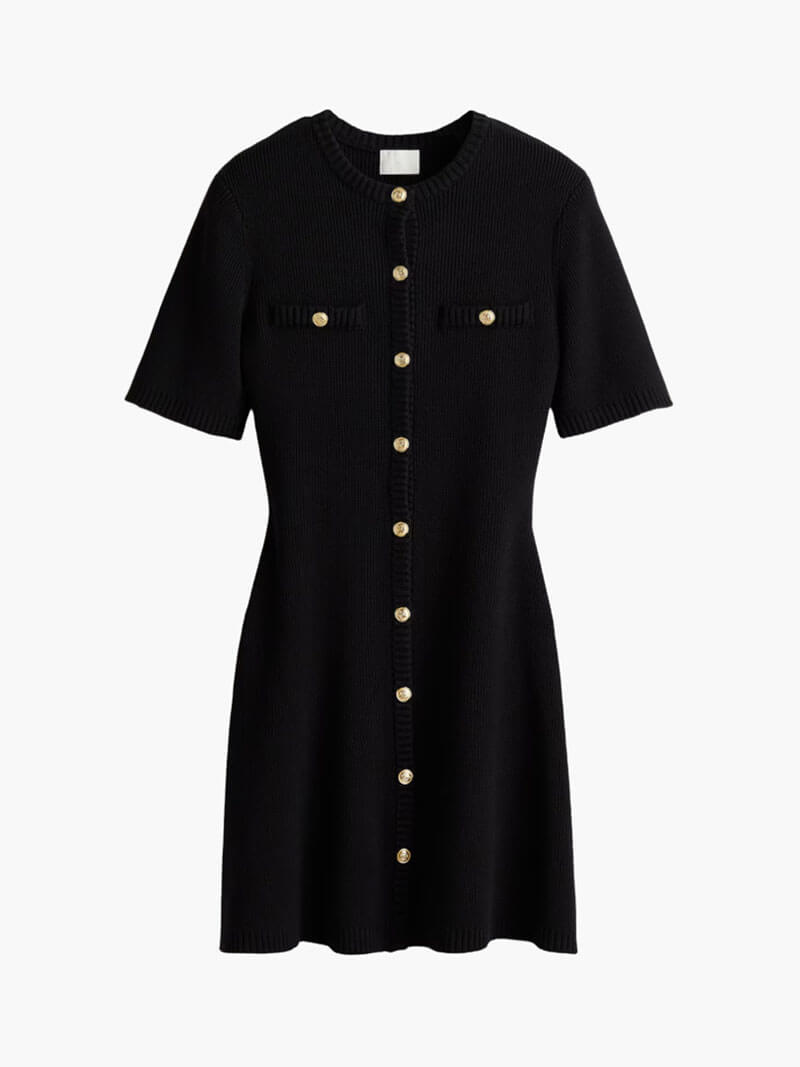 Holly - Knitted Mini Dress