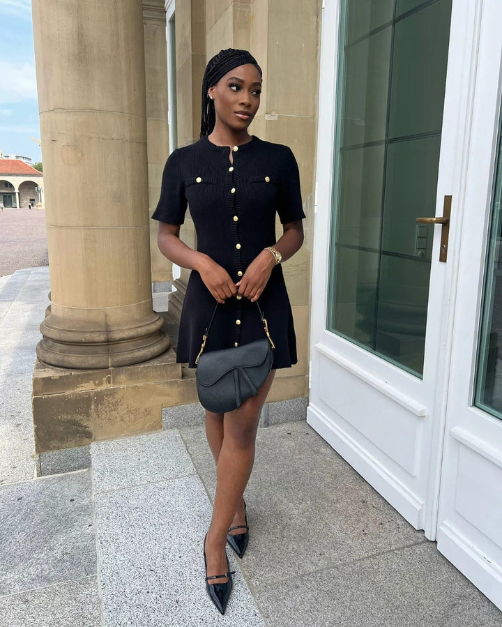 Holly - Knitted Mini Dress