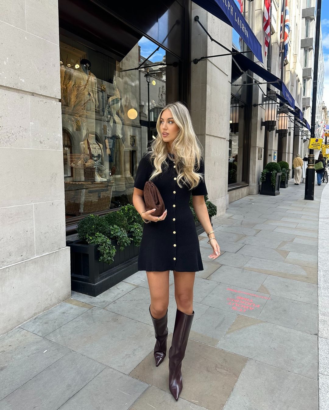 Holly - Knitted Mini Dress