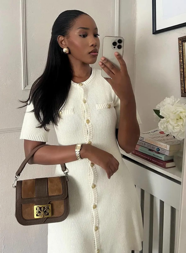 Holly - Knitted Mini Dress