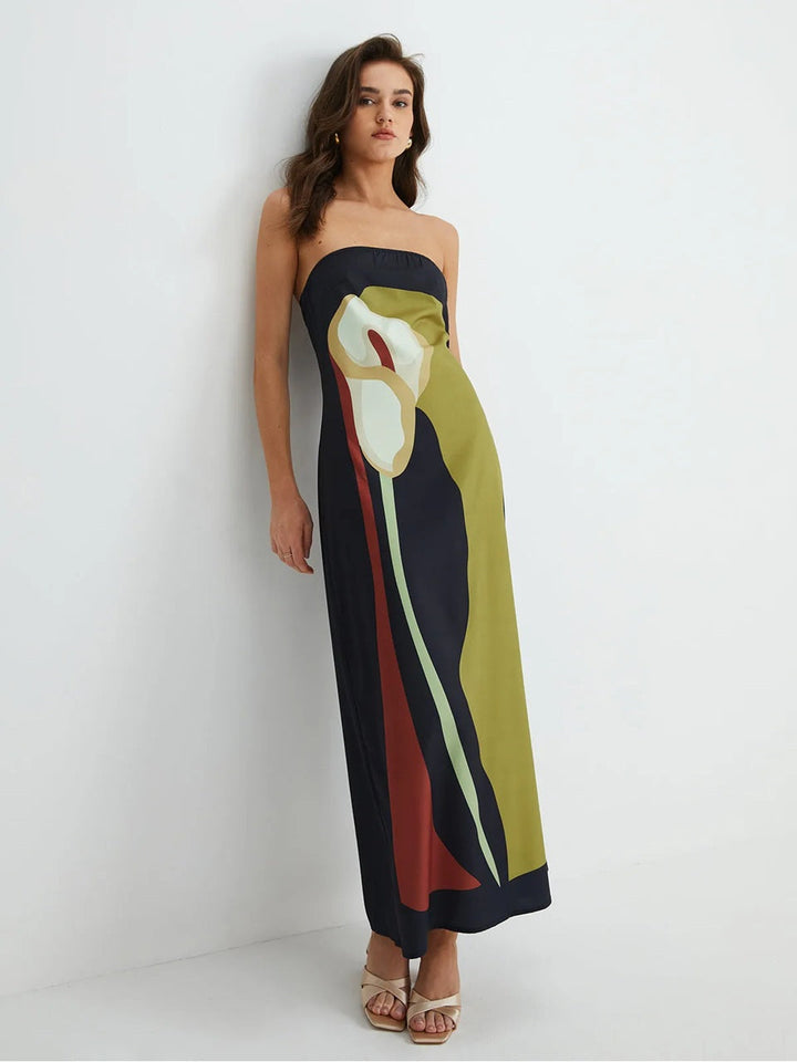 Harper - Strapless Maxi Dress