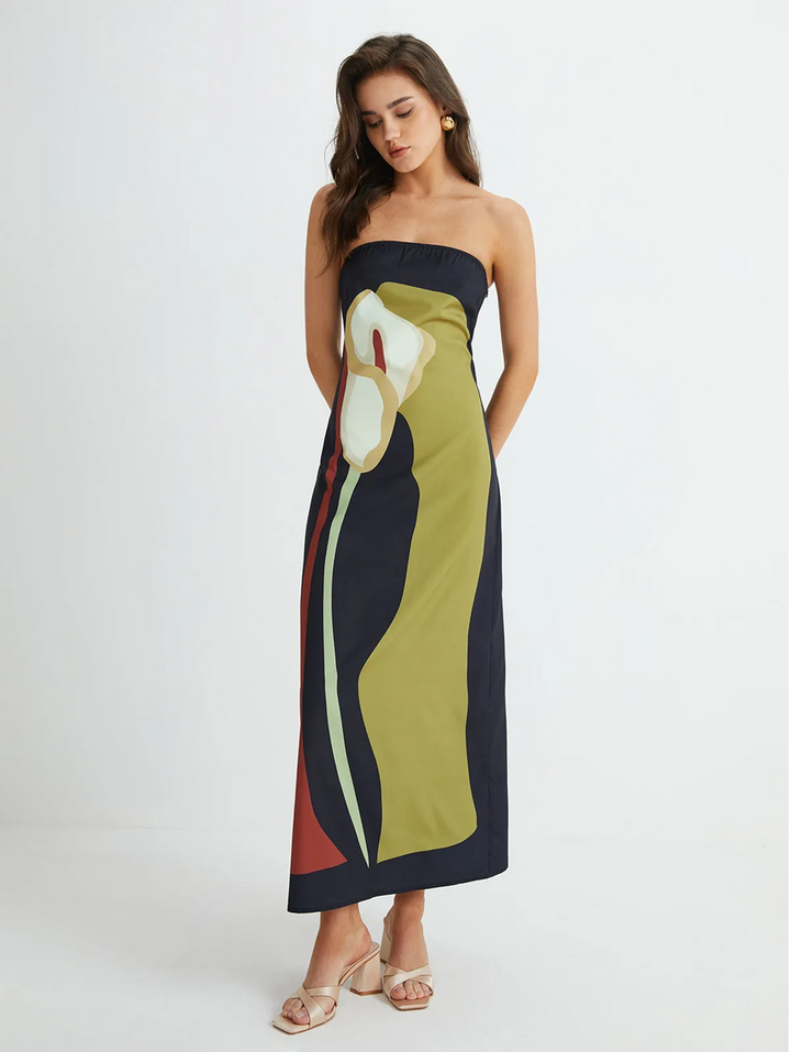 Harper - Strapless Maxi Dress