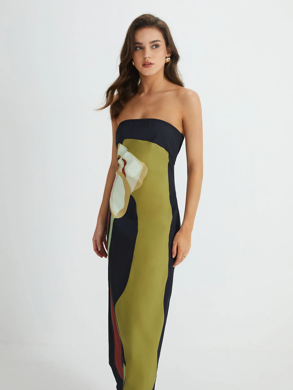 Harper - Strapless Maxi Dress