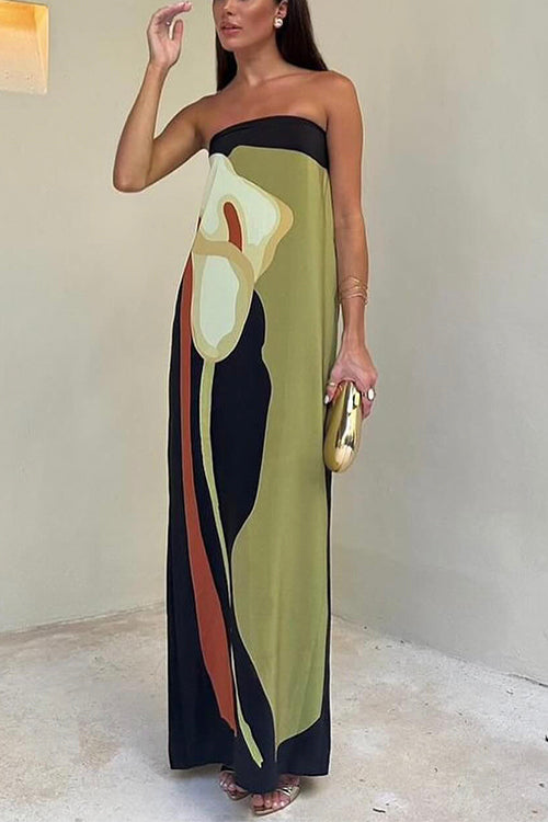 Harper - Strapless Maxi Dress