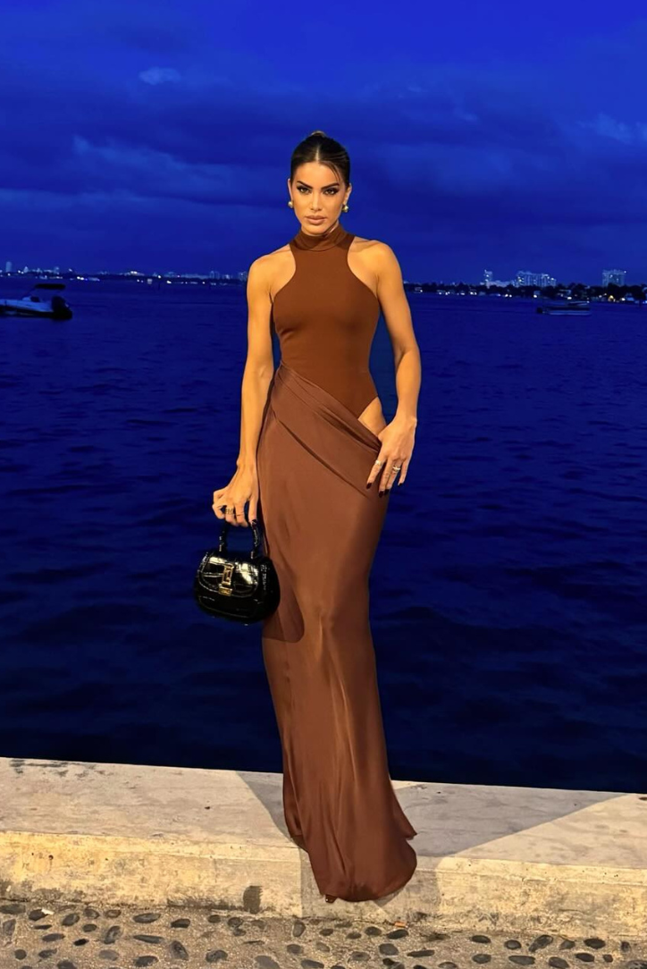 Faye - Asymmetrical Maxi Dress