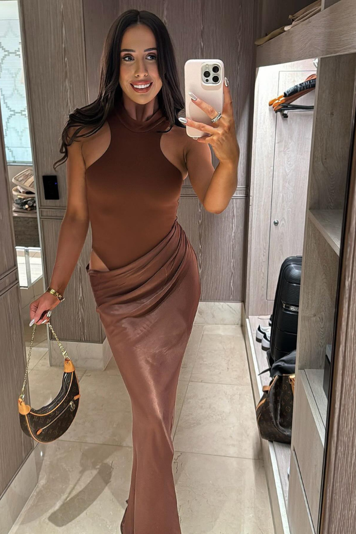 Faye - Asymmetrical Maxi Dress