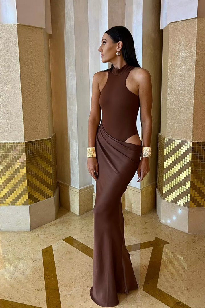 Faye - Asymmetrical Maxi Dress