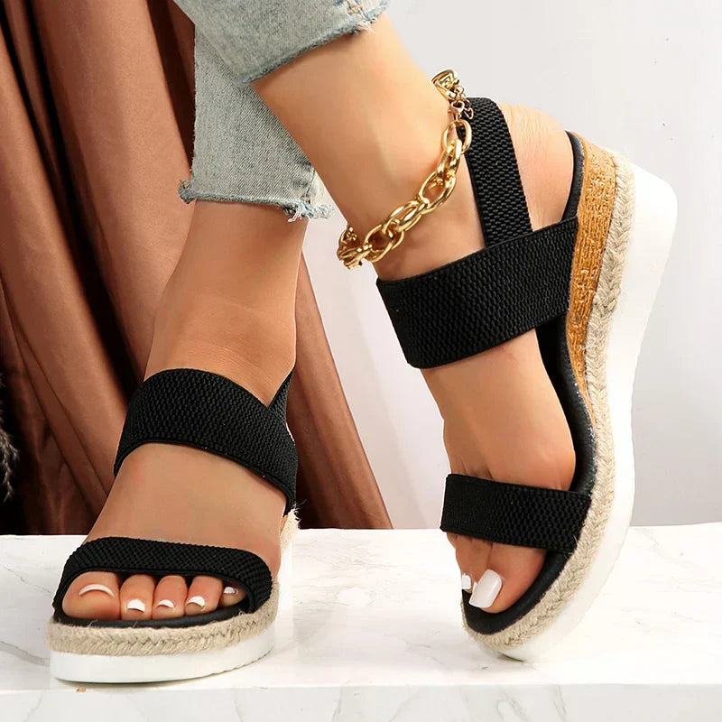 Riley - Casual Platform Strap Sandals
