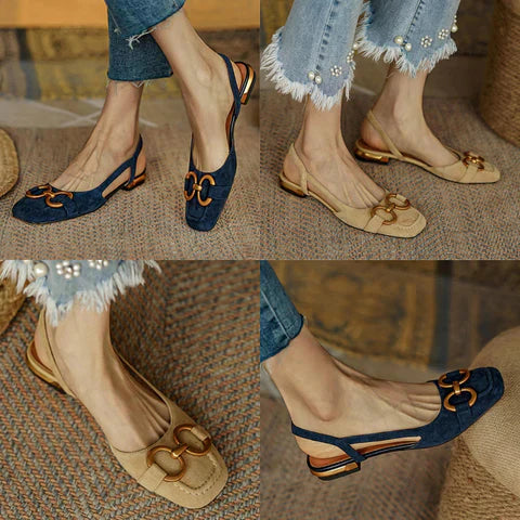 Vivian - Elegant Slingback Flats