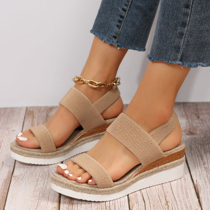 Riley - Casual Platform Strap Sandals