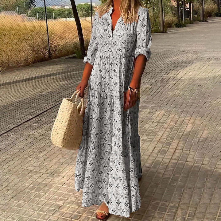 Elaren - Elegant flowing bohemian long dress