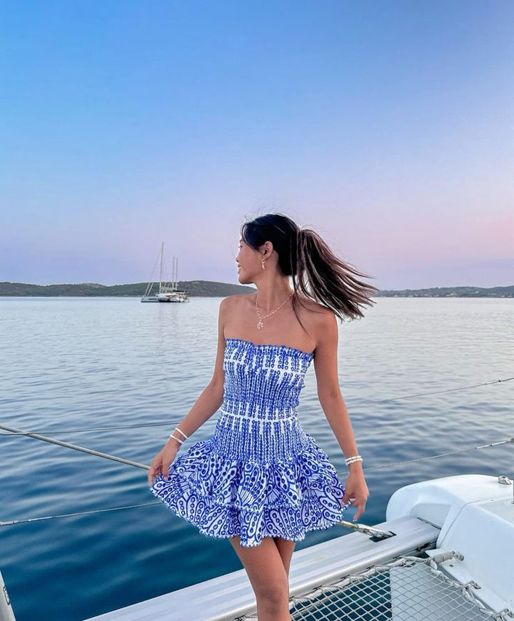 Cerys - Ruffle Mini Dress