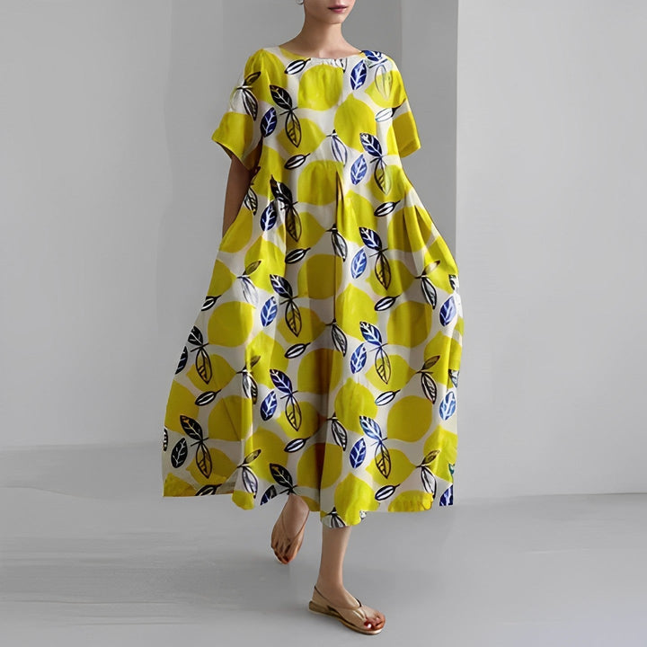 Tamara - Comfortable floral dress