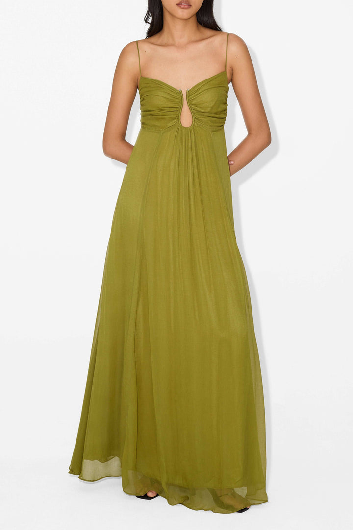 Evie - Keyhole Maxi Kleid