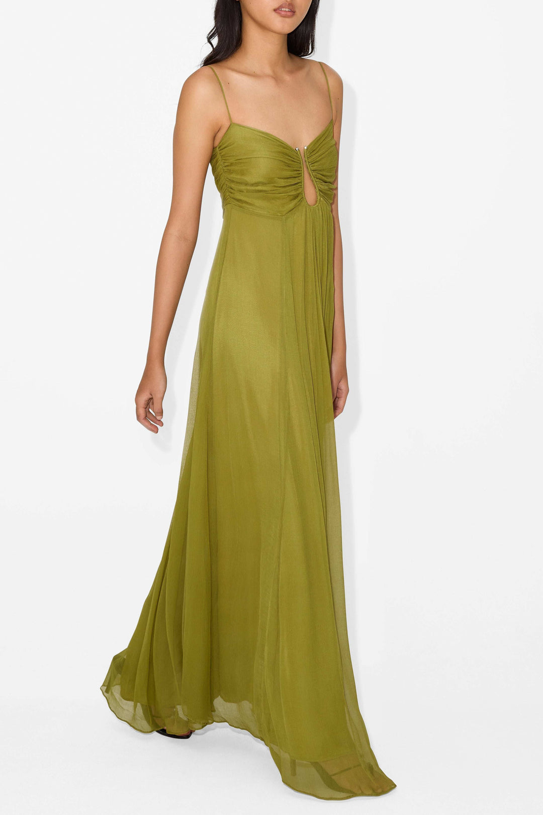 Evie - Keyhole Maxi Kleid