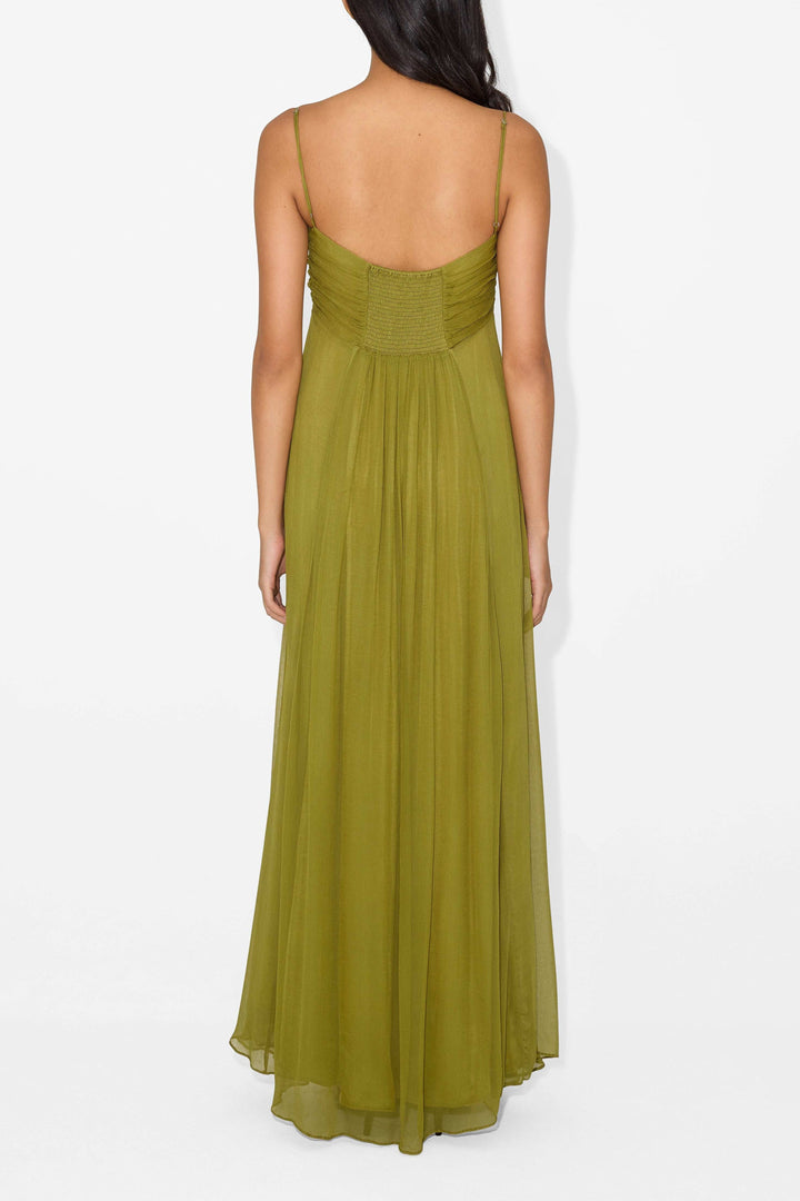 Evie - Keyhole Maxi Kleid