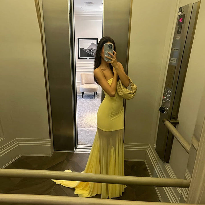 Calliope - Slim Bustier Maxi Dress