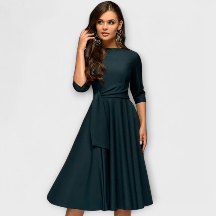 Avrielle - Elegant Swing Dress