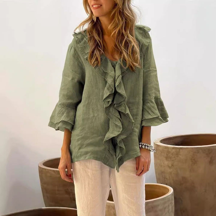 Paloma - Stylish Ruffled Blouse