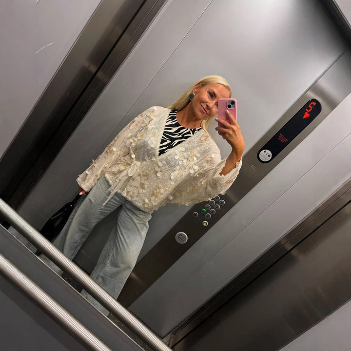 Lorelai | Glamorous Sparkling Blouse